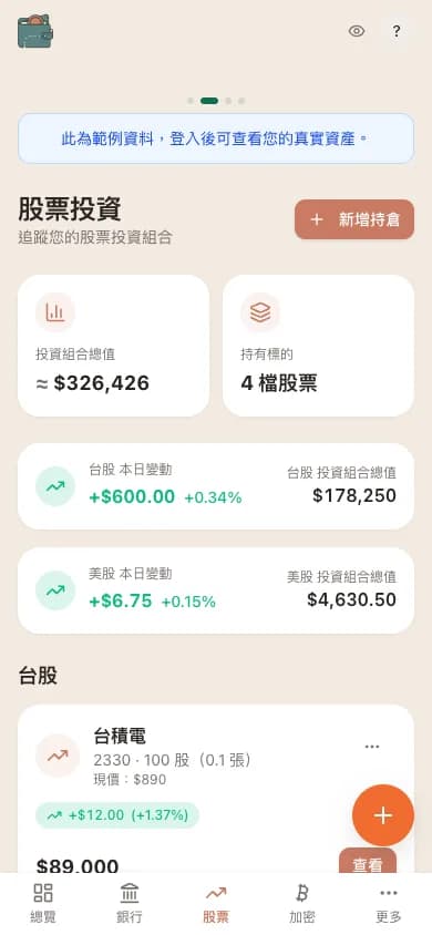 台股美股一起追蹤